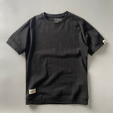 Mens Retro Crew-Neck Short-Sleeve T-Shirt