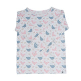 Pink Farm Hens Bamboo Big Kid Pajama