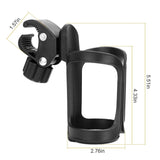 Bike Water Bottle Holder 360° Rotating Drink Cup Cage