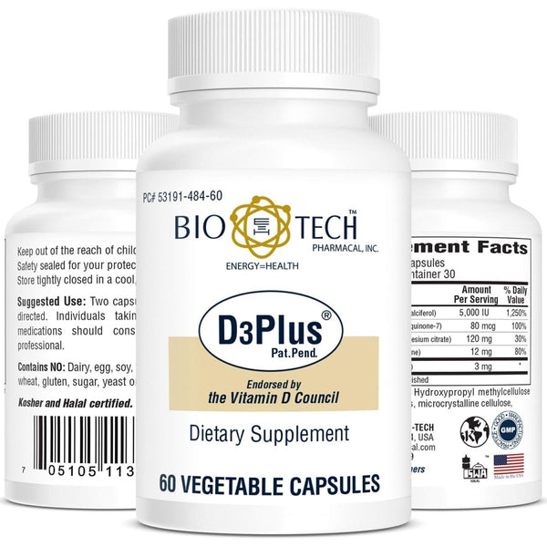 Bio-Tech Pharmacal D3 Plus (60 Count)