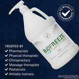 Biofreeze Professional Pain Relief Gel, 1 Gallon, Pump Not Included