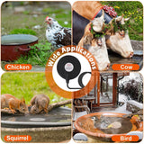Bird Bath Deicer Outdoor Winter Water Heater Thermostatically Controlled