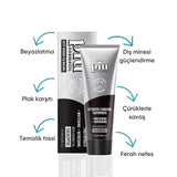 Piu Cosmetic Charcoal Teeth Whitening Toothpaste 75 ml