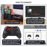 Black Bluetooth Wireless Controller for Nintendo Switch