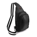 Black Crossbody Shoulder Sling Bag