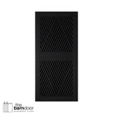Diamond Pattern Pine Wood DIY Barn Door