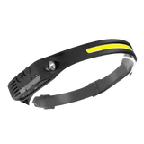 Black Induction Headlamp Cob Led Sensor W689-2