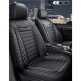 Black Leather Car Seat Covers Seametal Car Seat