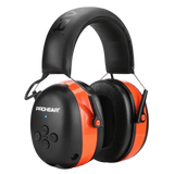 Black Noise Canceling Bluetooth Earmuffs