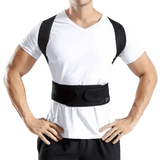 Black Posture Corrector Belt