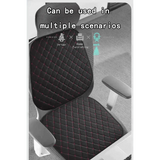 Black Quilted Leather Car Seat Covers