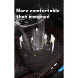 Black Quilted Leather Car Seat Covers