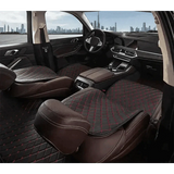 Black Quilted Leather Car Seat Covers