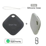 Black Square Bluetooth Long Distance Tracker