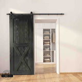 Natural Pine Wood Barn Door