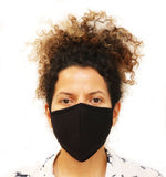 X Large Triple Layer Breathable Bamboo Viscose Face Mask with String Ties