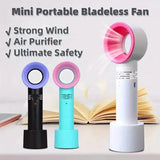 Bladeless Handheld Fan for Eyelash Extension