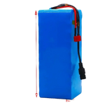 Blue 48V 90Ah Lithium-Ion Battery Pack with Charger