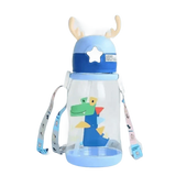 Blue Dinosaur Antler Kids Water Sippy Cup for Kids Creative Cartoon