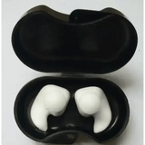 Blue Silicone Water Sports Earplugs Hypoallergenic