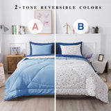 Kasentex Reversible 5/7pc Lightweight Bedding Set - Comfortable Home Bedding