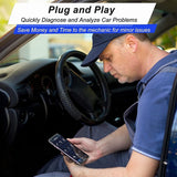 Bluetooth OBD2 OBDII Car Diagnostic Scanner Tool Check Engine Fault Code Reader