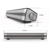 Bluetooth Sound Bar Wired and Wireless Mini Home Theater Audio