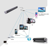 Bluetooth Sound Bar Wired and Wireless Mini Home Theater Audio