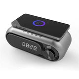 Bluetooth Speaker Wireless Charger with Alarm Clock