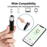 Bluetooth Wireless Trucker Headset With Mic Noise Cancellation