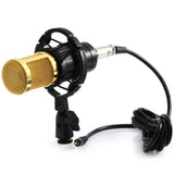 BM-800 Condenser Sound Recording Microphone with Shock Mount for Radio Braodcasting