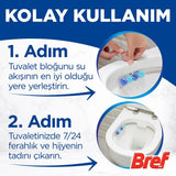 Bref Power Aktiv Ocean Toilet Rim Block Duopack 2 x 50g