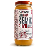 Veg & Bones Marrow-Rich Beef Bone Broth: Natural, No Additives, Ready to Eat - Glass Jar (16.23 fl oz)