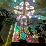 Bohemian Diamond Pole Star Projector Night Light