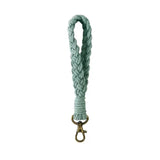 Boho Handmade Wristlet Bracelet Keyring