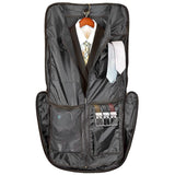 Bolford Travel Garment Bag For Business Trips And Travel With Padded Computer Pocket
