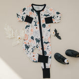 Boo Bash Halloween Bamboo Zippy Romper Pajamas *Newborn & 0-3 months only