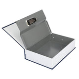 Book Safe with 3-Digit Combination Lock Storage Box