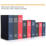 Book Safe with 3-Digit Combination Lock Storage Box
