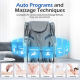 Bosscare Premium Full Body Zero Gravity Massage Chair With Ai Voice And App Control, Gray (SAK35970)