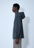 Bottega Veneta Men Double Face Wool Hooded Jacket