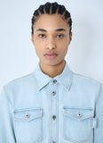 Bottega Veneta Women Extra Bleach Denim Shirt