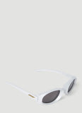 Bottega Veneta Women Arch Oval Sunglassses
