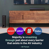 Bowfell Majority Sound Bar 2.0 Bluetooth TV Sound Bar  (Refurbished)