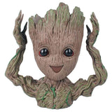 Boxod Treeman Baby Groot Succulent Flower Pot with Hole Pen Holder