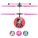 Boxy Girl Mystery Box IR UFO Ball Helicopter