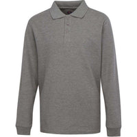 Boys/ Unisex Long Sleeve Pique Polo Shirt