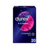 Durex Extreme Condoms - Delaying, Textured for Enhanced Pleasure - Pack of 20