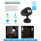 Bright Basics Motion Activated Wireless Spotlight
