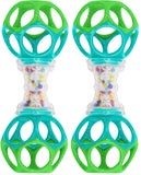 Bright Starts Oball Shaker Rattle Toy, Ages Newborn Plus